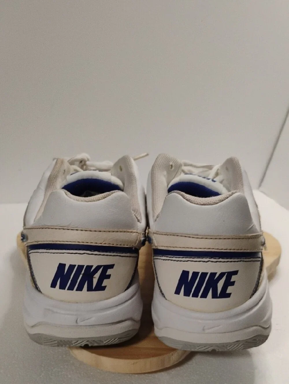 Nike White and Blue City Court Men's Sneakers